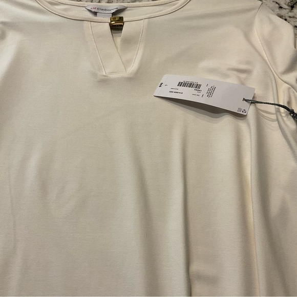 LIZ CLAIBORNE TOP NWT SIZE LARGE - Picture 3 of 4